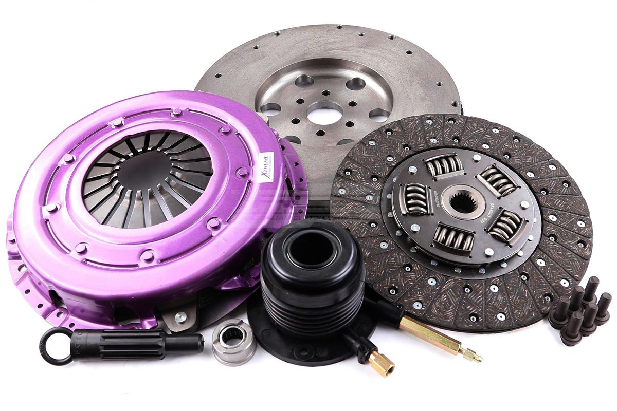 Clutch Kit - Xtreme Performance Heavy Duty Organic Incl Flywheel & CSC 630Nm 1250kg