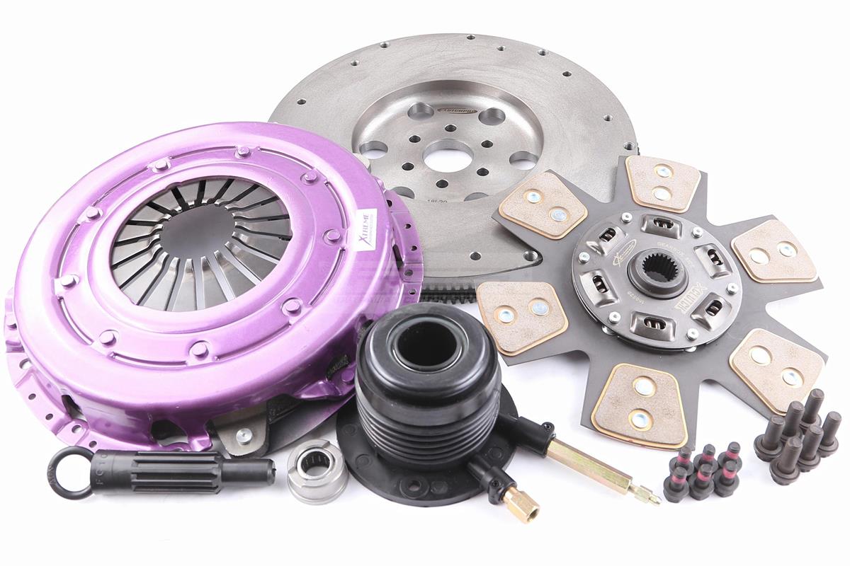 Clutch Kit - Xtreme Performance Race Sprung Ceramic Incl Flywheel & CSC 1250Kg 1190Nm