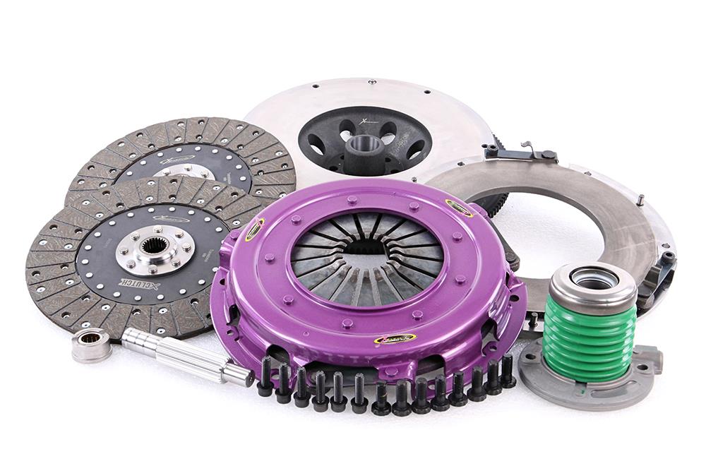 Xtreme Performance - 270mm Organic Twin Plate Clutch Kit Incl Flywheel & CSC 1300Nm