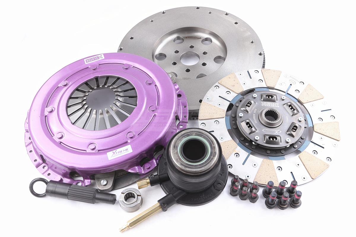 Clutch Kit - Xtreme Performance Heavy Duty Cushioned Ceramic Incl Flywheel & CSC 1250Kg (55% inc.) 960Nm