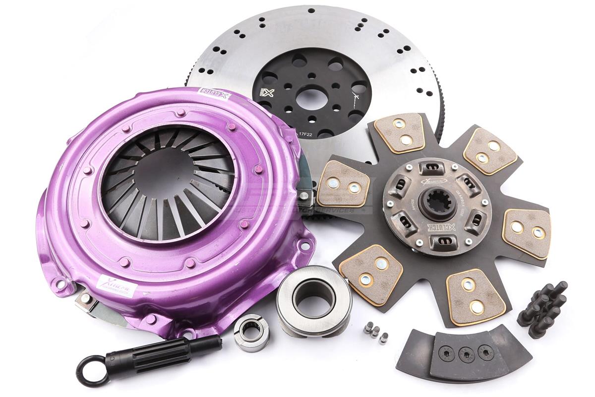 Clutch Kit - Xtreme Performance Race Sprung Ceramic Incl Flywheel 1100Nm