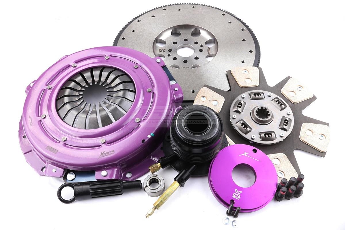 Clutch Kit - Xtreme Performance Heavy Duty Sprung Ceramic Incl Flywheel & CSC 1064Nm 1300kg