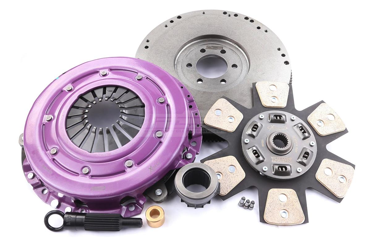 Clutch Kit - Xtreme Performance Race Sprung Ceramic Incl Flywheel 1190Nm