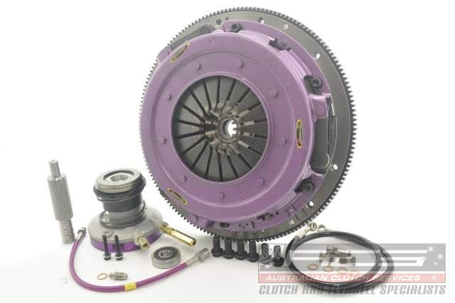 Xtreme Performance - 270mm Organic Twin Plate Clutch Kit Incl Flywheel & CSC 1300Nm