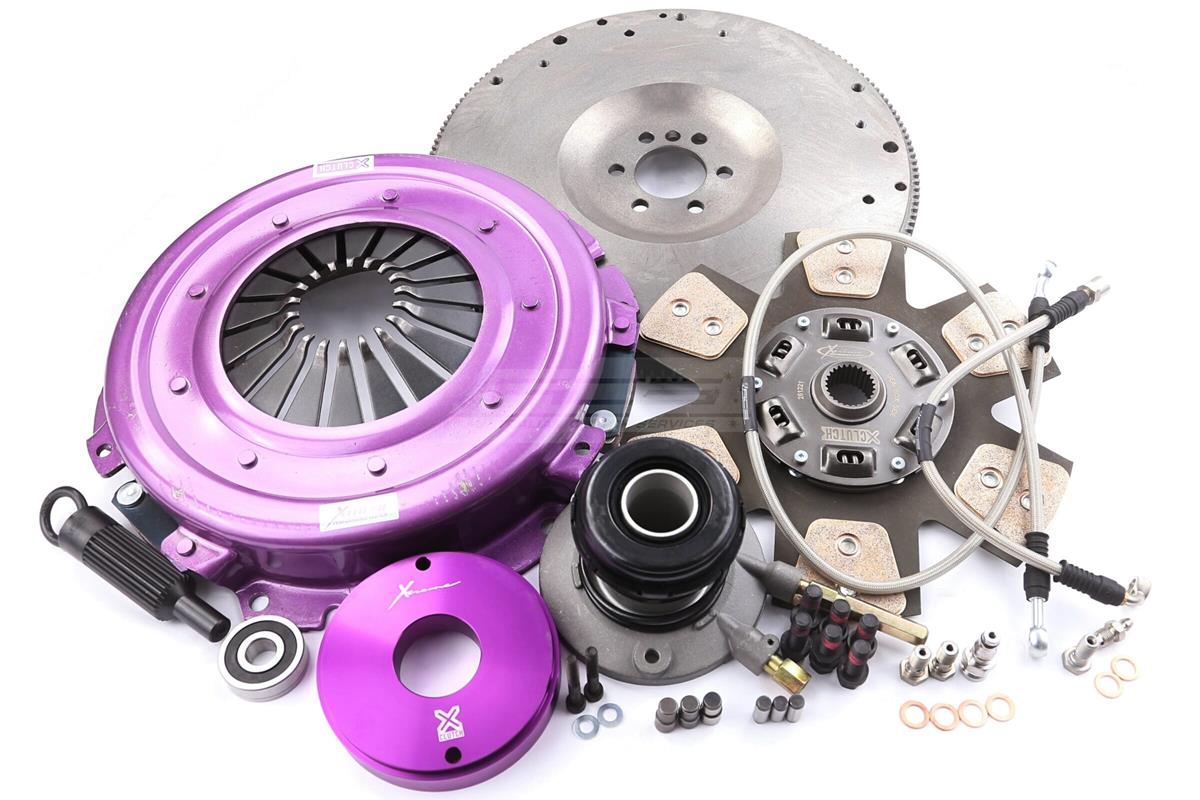 Clutch Kit - Xtreme Performance Heavy Duty Sprung Ceramic Incl Flywheel & CSC 1062Nm
