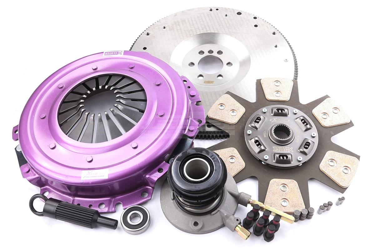 Clutch Kit - Xtreme Performance Heavy Duty Sprung Ceramic Incl Flywheel & CSC 1062Nm