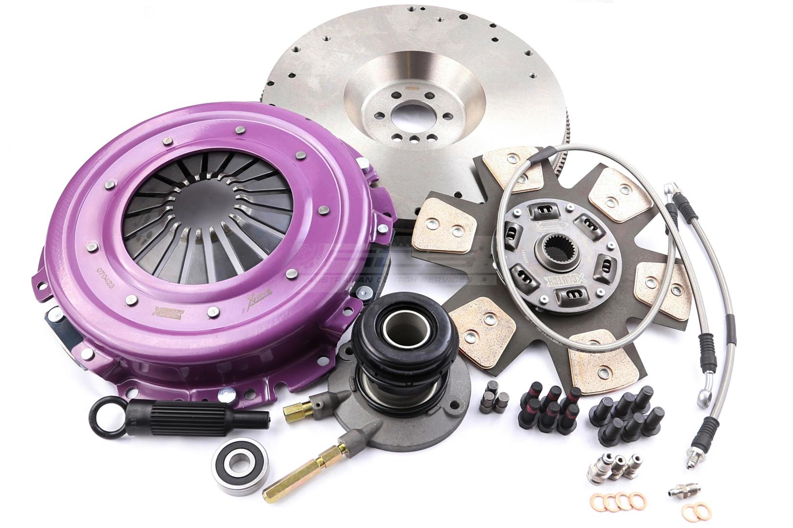 Clutch Kit - Xtreme Performance Heavy Duty Sprung Ceramic Incl Flywheel & CSC 1060Nm