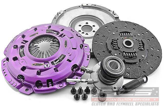 Clutch Kit - Xtreme Performance Heavy Duty Organic Incl Flywheel & CSC 890Nm 1500kg