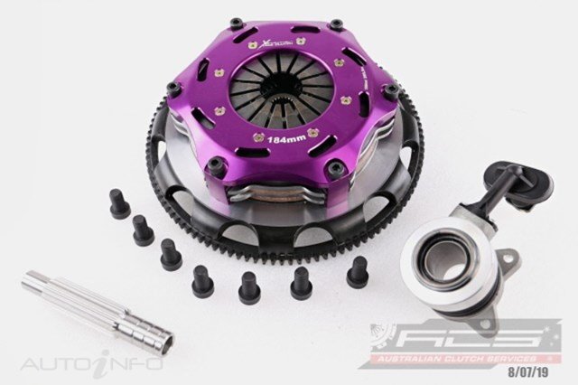 Xtreme Performance - 184mm Sprung Ceramic Twin Plate Clutch Kit Incl Flywheel & CSC 1220Nm