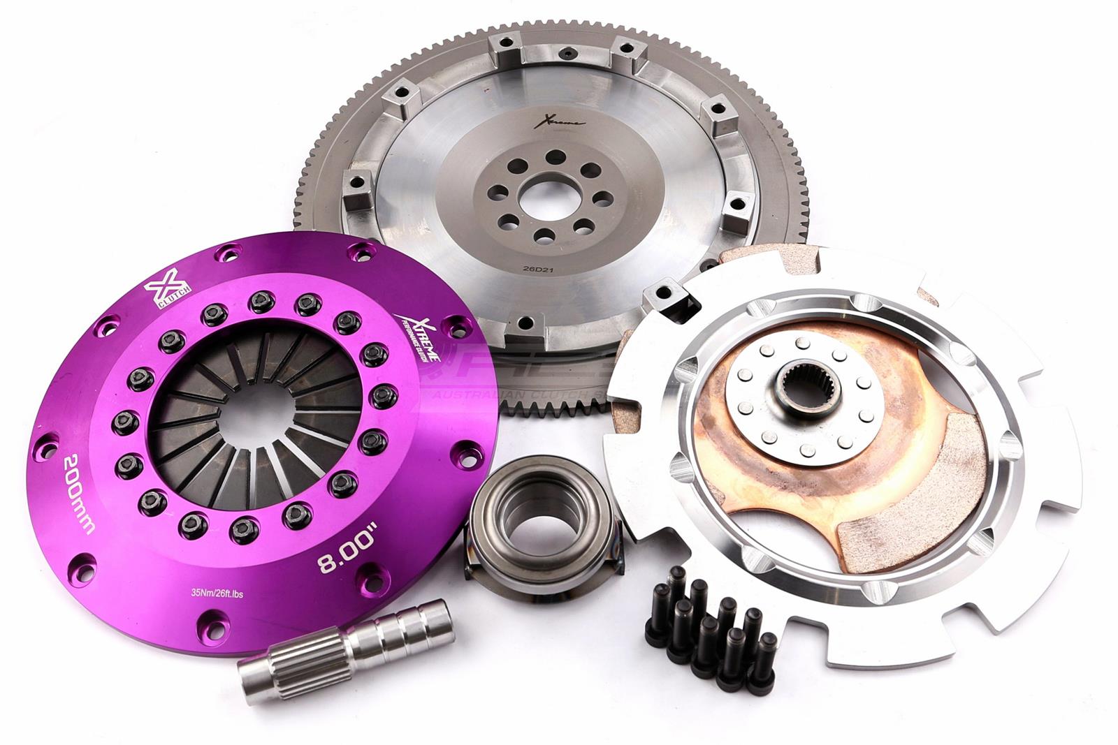 Xtreme Performance - Rigid Ceramic Single Plate Clutch Kit Incl Flywheel