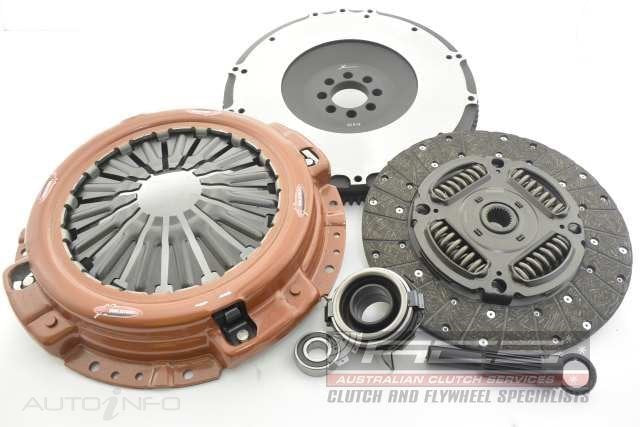 Clutch Kit - Xtreme Outback Heavy Duty Organic Incl Flywheel 490Nm 915Kg (15% inc.)