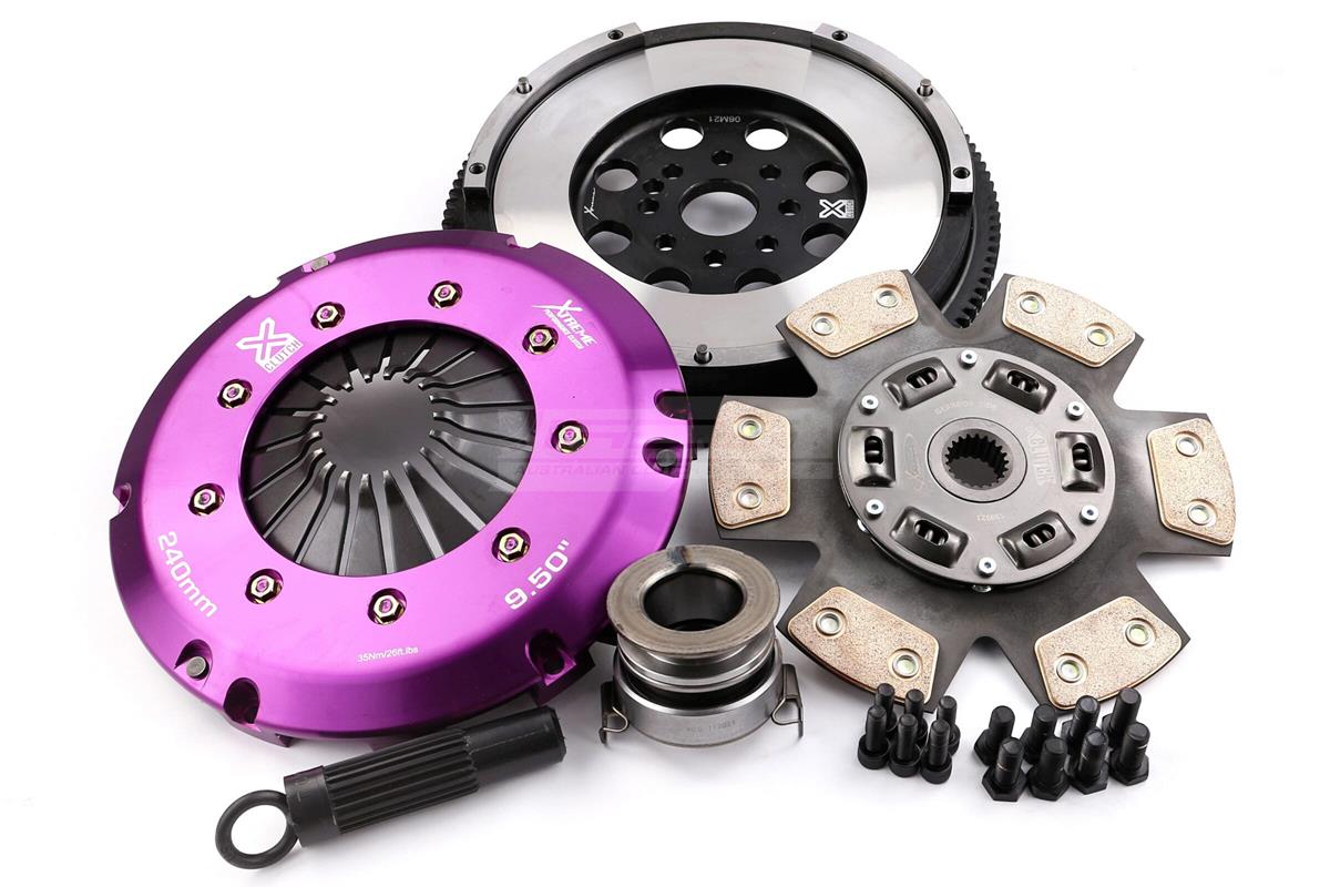 Clutch Kit - Xtreme Performance Heavy Duty Sprung Ceramic Incl Flywheel 910Nm