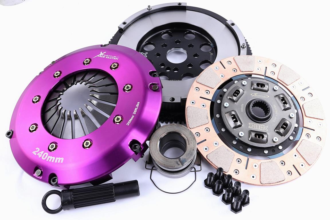 Clutch Kit - Xtreme Performance Heavy Duty Cushioned Ceramic Incl Flywheel 910Nm