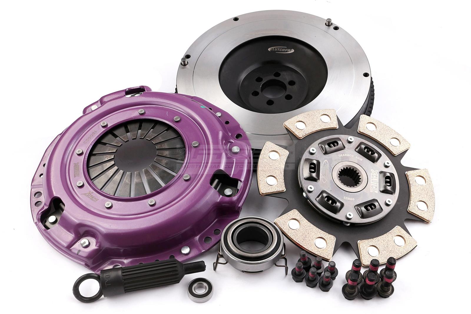 Clutch Kit - Xtreme Performance Heavy Duty Sprung Ceramic Incl Flywheel 430Nm