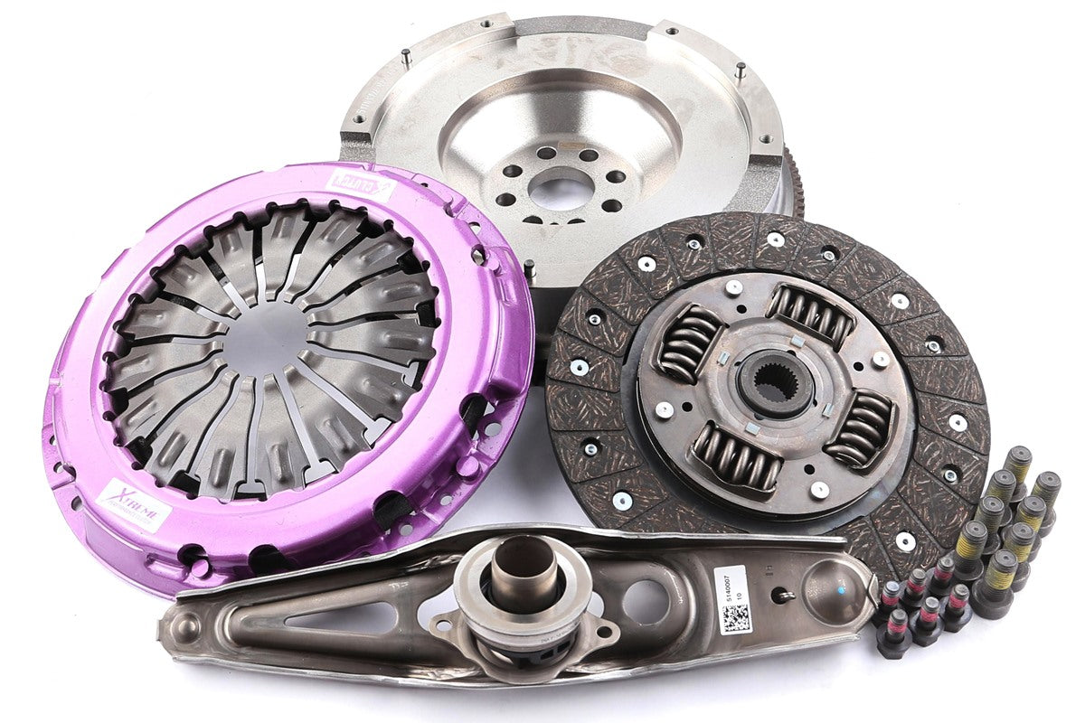 Clutch Kit - Xtreme Performance Heavy Duty Organic Incl Flywheel 430Nm (10% inc) Conversion kit Dual-mass to solid flywheel