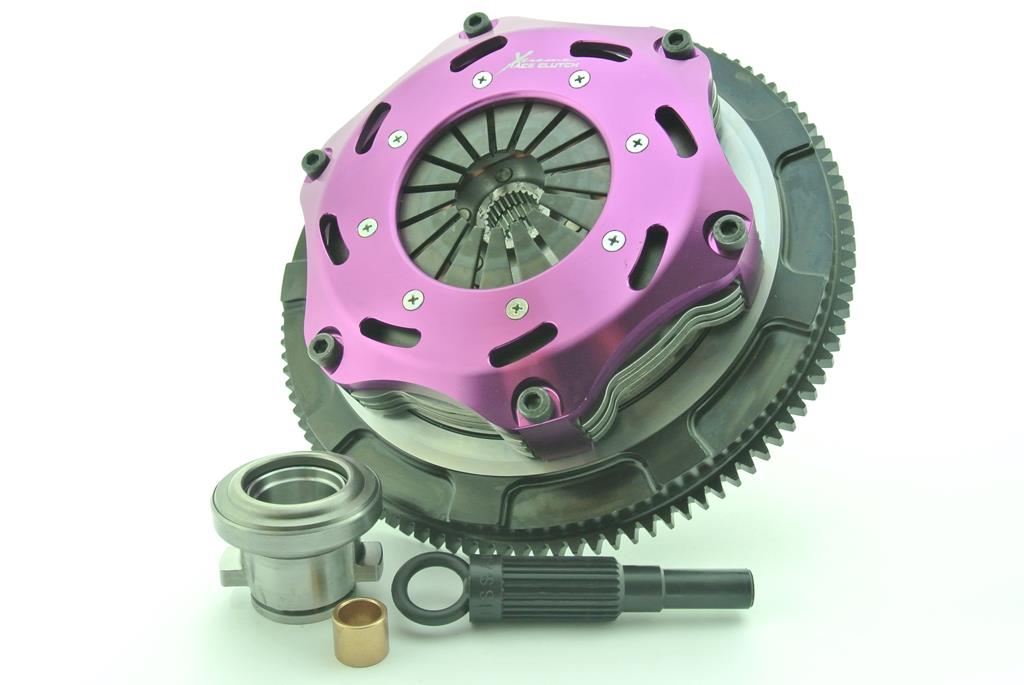 Xtreme Performance - 184mm Rigid Ceramic Triplate Plate Clutch Kit Incl Flywheel