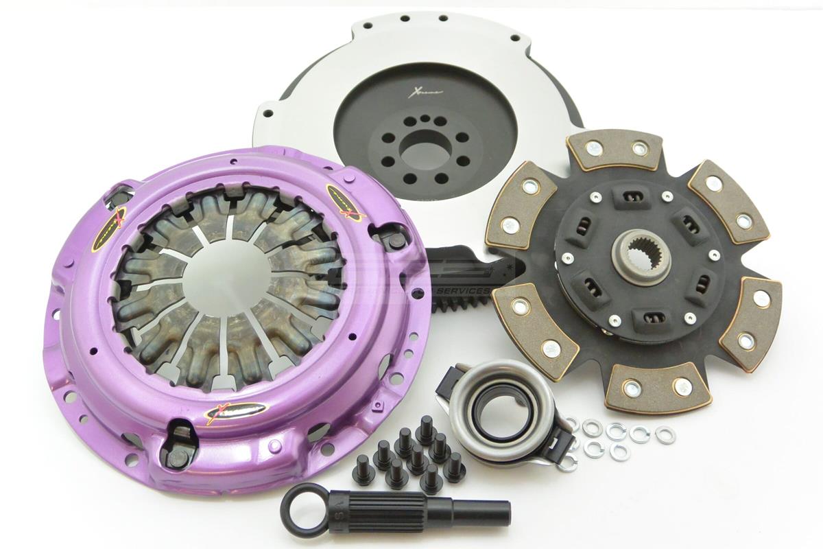 Clutch Kit - Xtreme Performance Heavy Duty Sprung Ceramic Incl Flywheel 420Nm 645kg (25% inc.)
