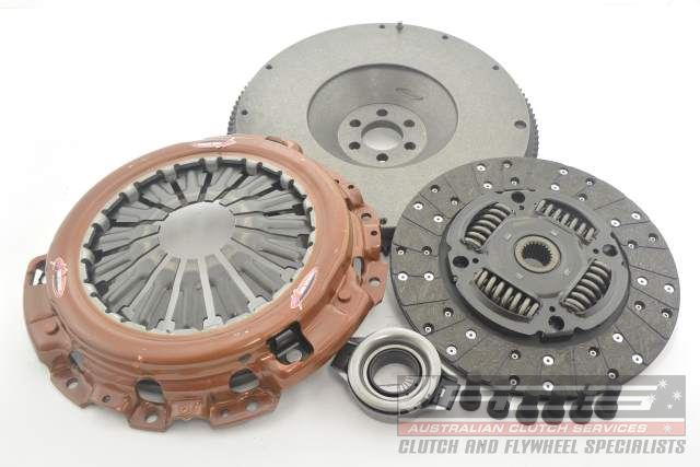 Clutch Kit - Xtreme Outback Heavy Duty Organic Incl Flywheel 350Nm 750Kg
