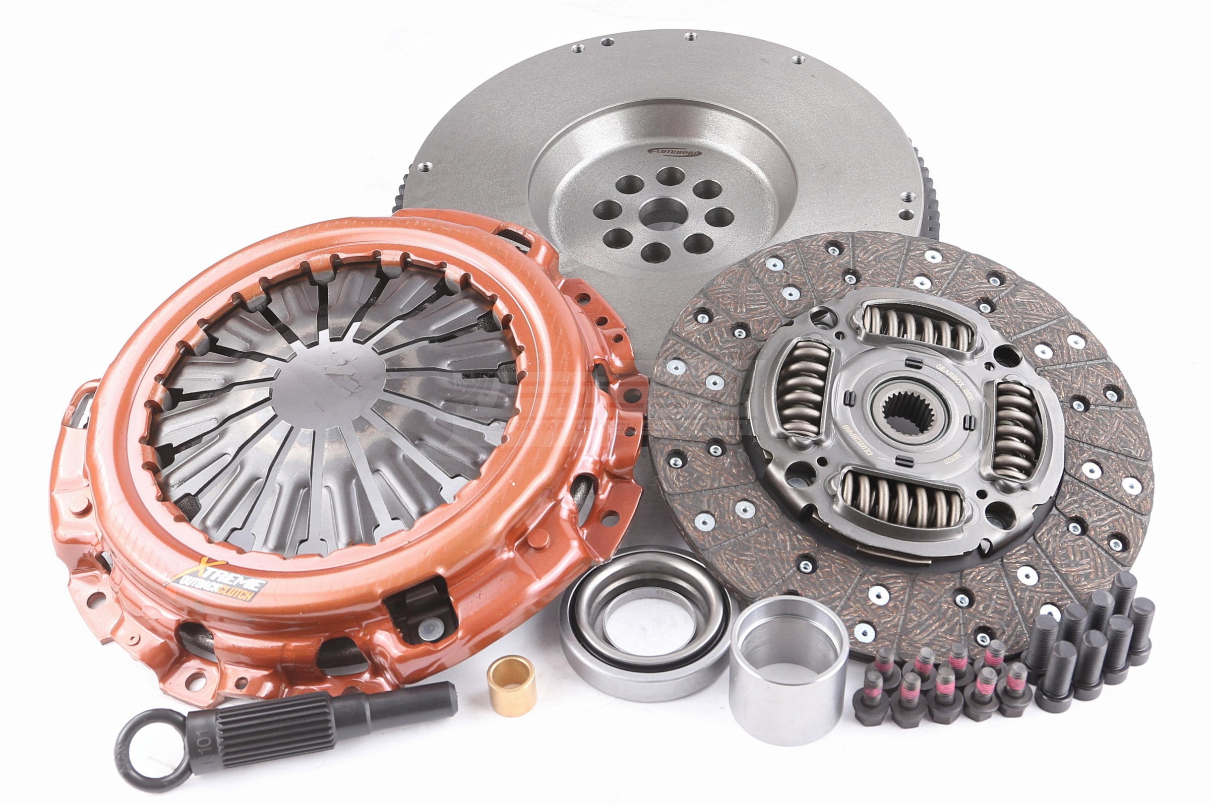 Clutch Kit - Xtreme Outback Heavy Duty Organic Incl Flywheel 620Nm 1250Kg (25% inc.)