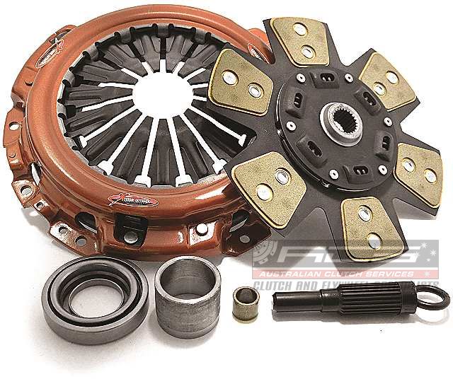 Clutch Kit - Xtreme Outback Race Sprung Ceramic Incl Flywheel 1090Nm