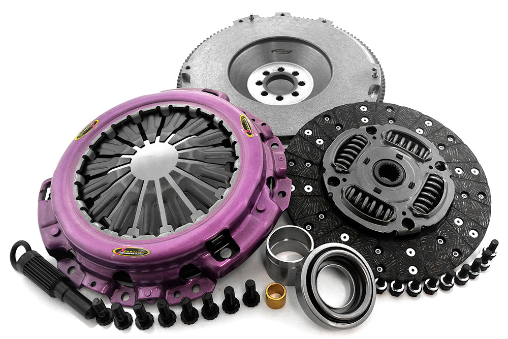Clutch Kit - Xtreme Performance Heavy Duty Organic Incl Flywheel 625Nm 1285kg (30% inc) Conversion kit Dual-mass to solid flywheel