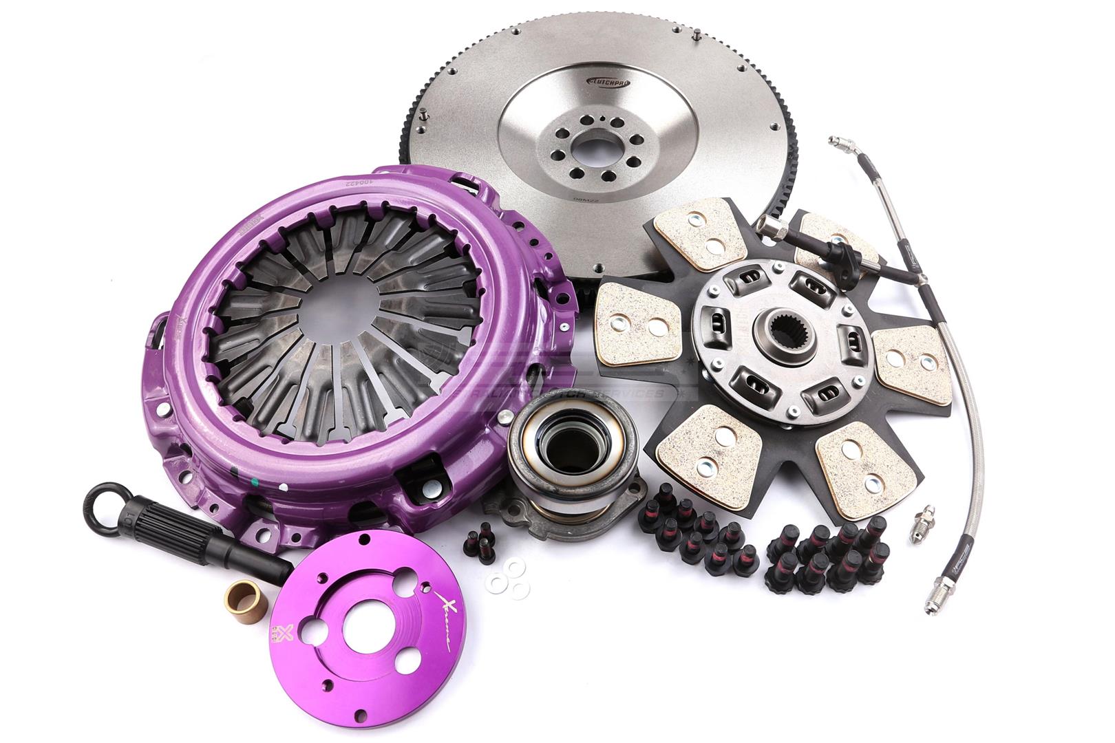 Clutch Kit - Xtreme Performance Heavy Duty Sprung Ceramic Incl Flywheel & CSC 930Nm 1285kg (30% inc)