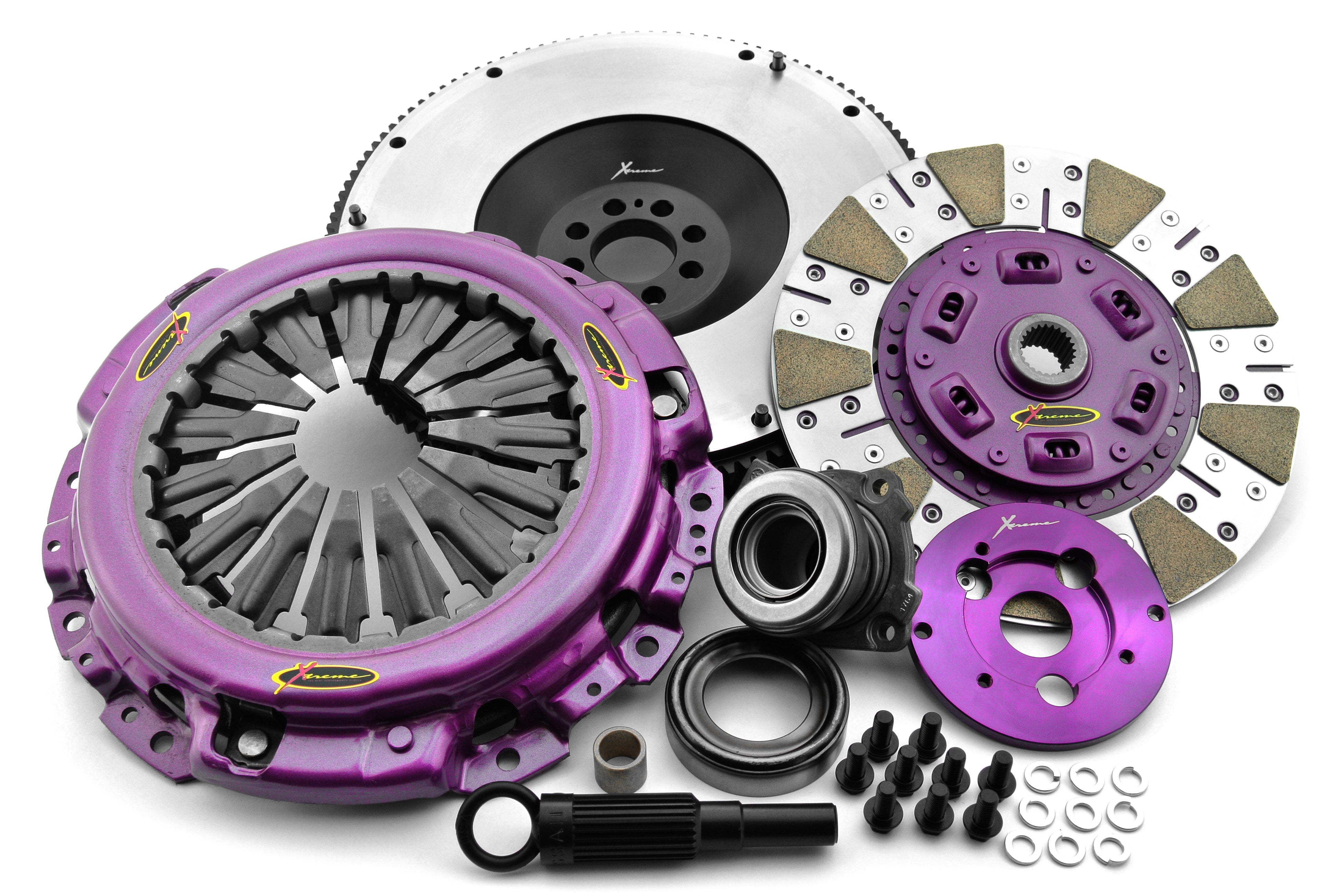 Clutch Kit - Xtreme Performance Heavy Duty Cushioned Ceramic Incl Flywheel & CSC 1250Kg 930Nm