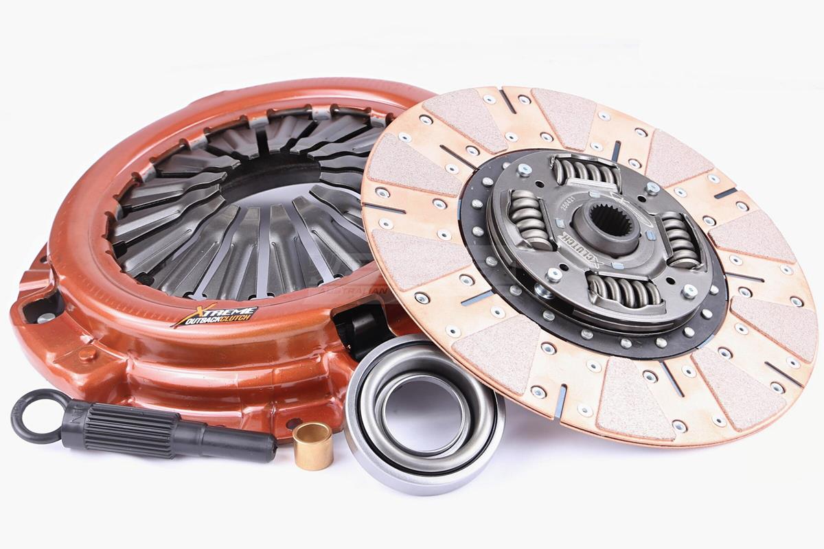 Clutch Kit - Xtreme Outback Heavy Duty Cushioned Ceramic 670Nm 1100Kg (40% inc.)