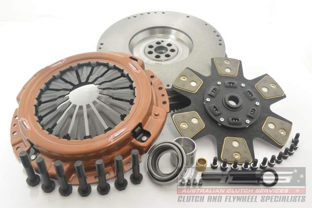 Clutch Kit - Xtreme Outback Heavy Duty Sprung Ceramic Incl Flywheel 850Nm 1100KG (40% inc.)