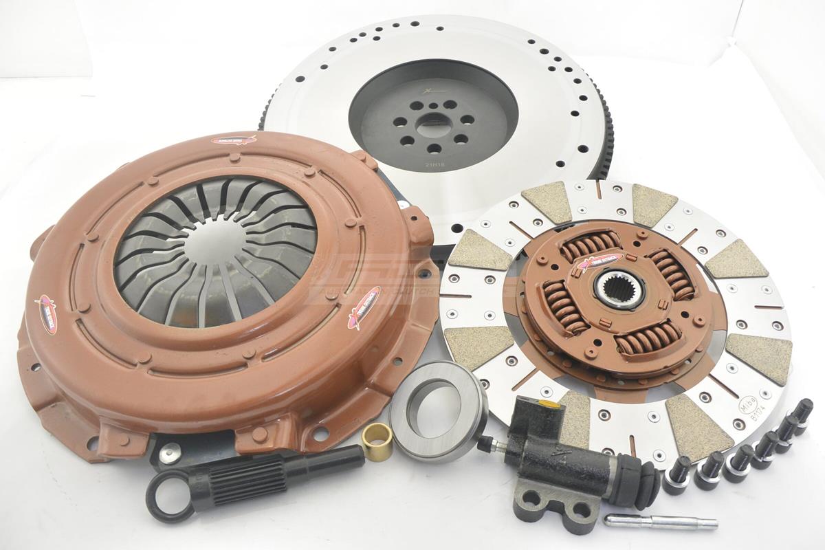 Clutch Kit - Xtreme Outback Extra Heavy Duty Cushioned Ceramic Incl Flywheel 1140Nm 1300Kg (55% inc.)