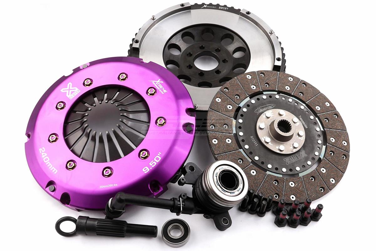 Xtreme Performance - Rigid Organic Plate Clutch Kit Incl Flywheel & CSC