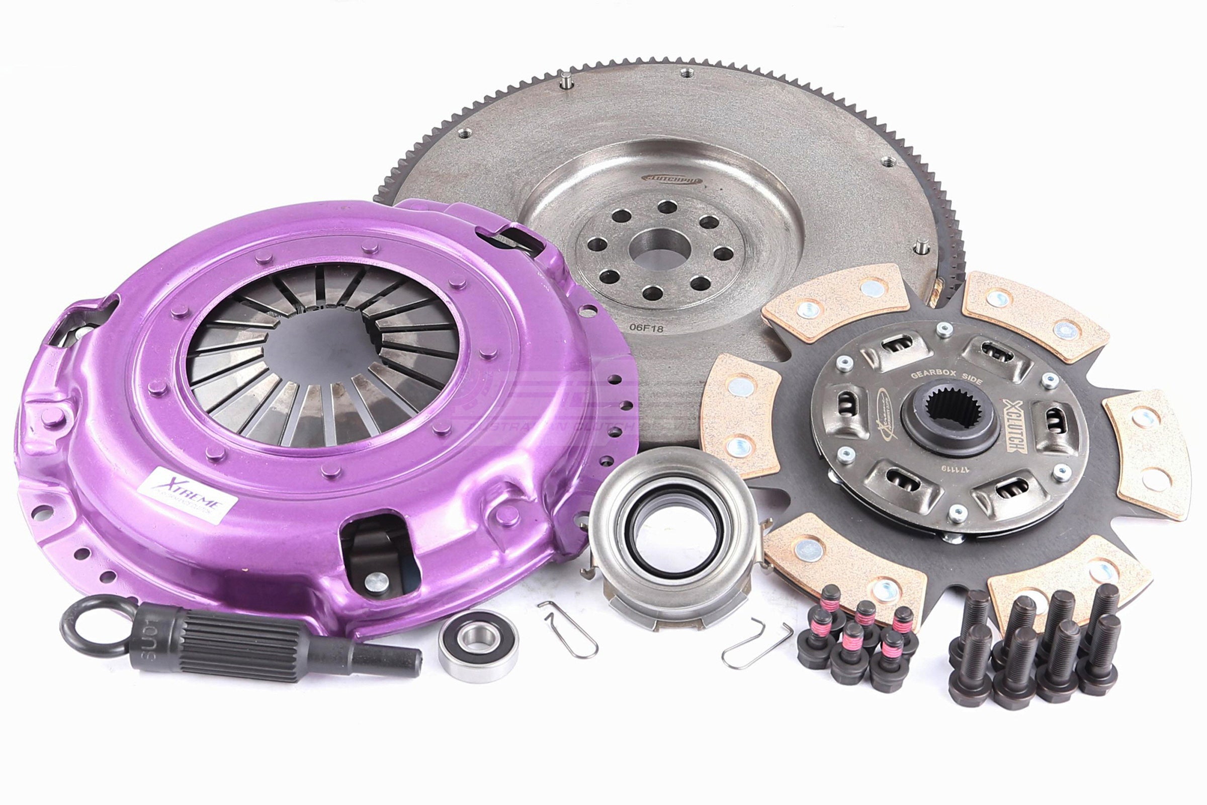 Clutch Kit - Xtreme Outback Heavy Duty Sprung Ceramic Incl Flywheel 430Nm 600KG (30% inc.)