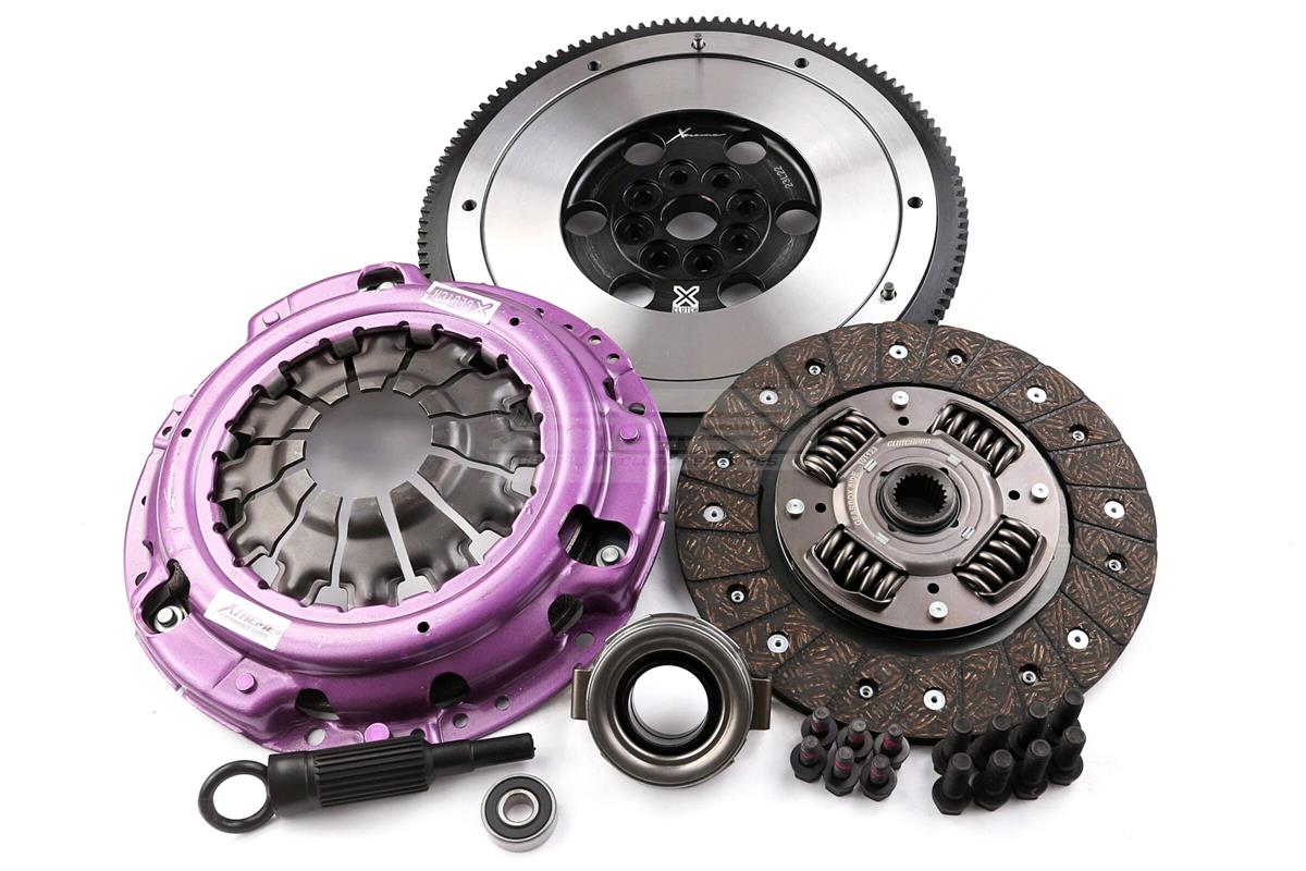 Clutch Kit - Xtreme Performance Heavy Duty Organic Incl Flywheel 460Nm 830kg Conversion kit Dual-mass to solid flywheel