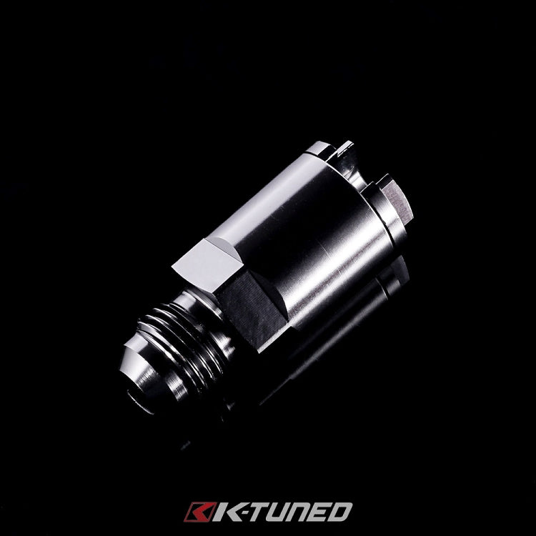 K-Tuned EFI to AN Fitting Threaded Locking Clip - 5/16 to 8AN β K-Tuned for Honda K-Series (KTD-516-8FI)