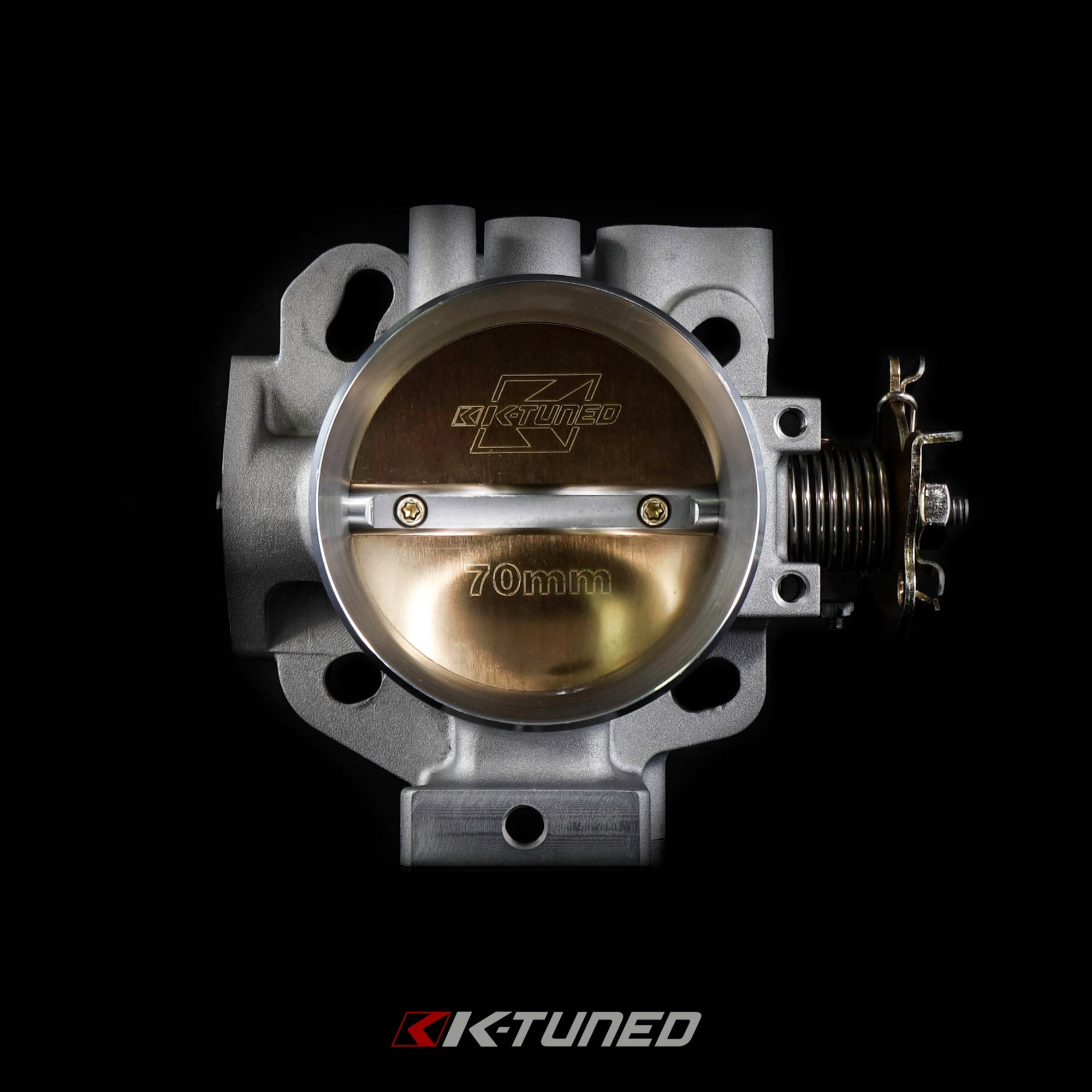 K-Tuned 70mm Cast Throttle Body Dual PRB/RBC Bolt Pattern – K-Tuned for Honda K-Series (KTD-70K-DB2)