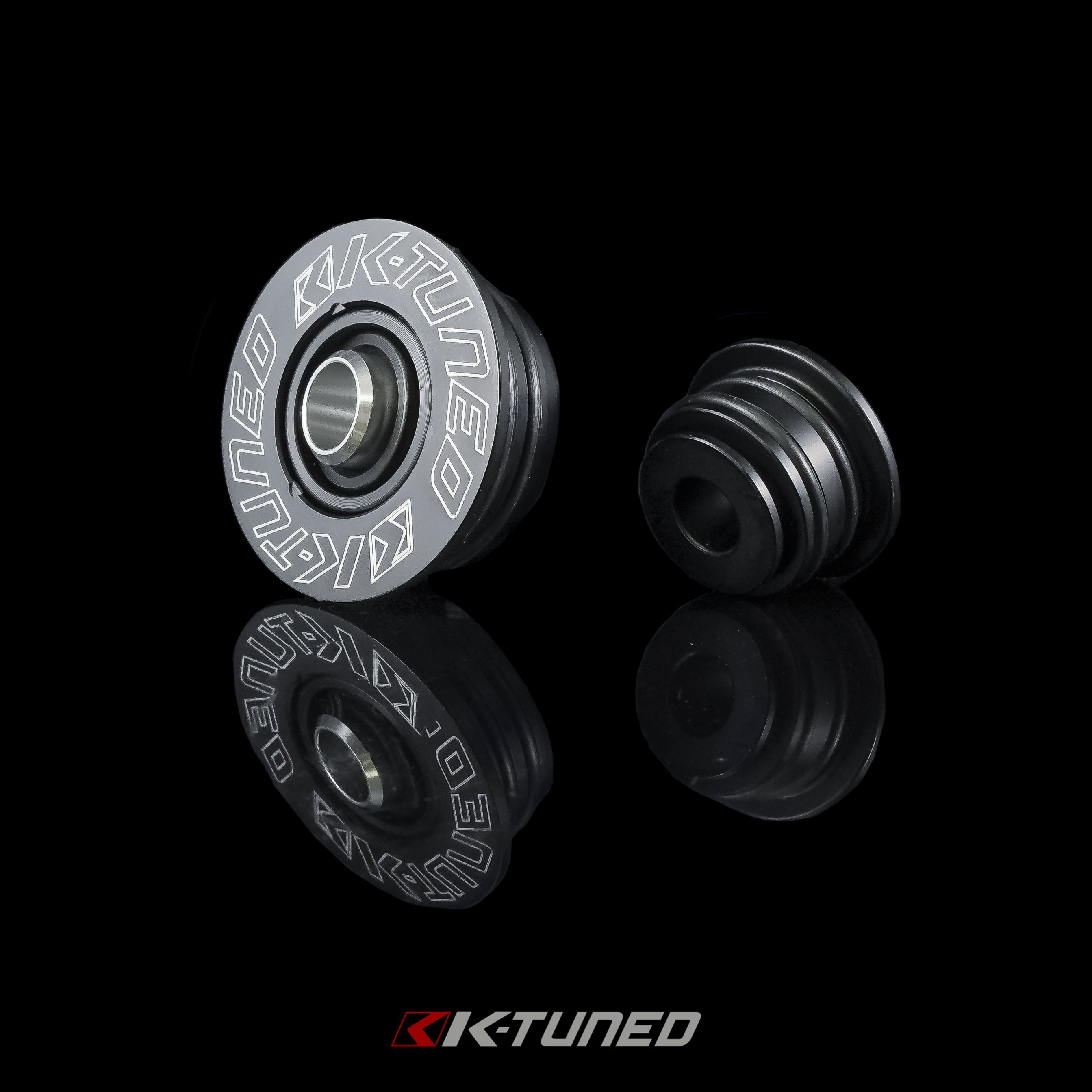 K-Tuned Spherical Shifter Cable Bushing Honda Accord 03-07 - Anodized Silver β K-Tuned for Honda K-Series (KTD-CAB-SPH)