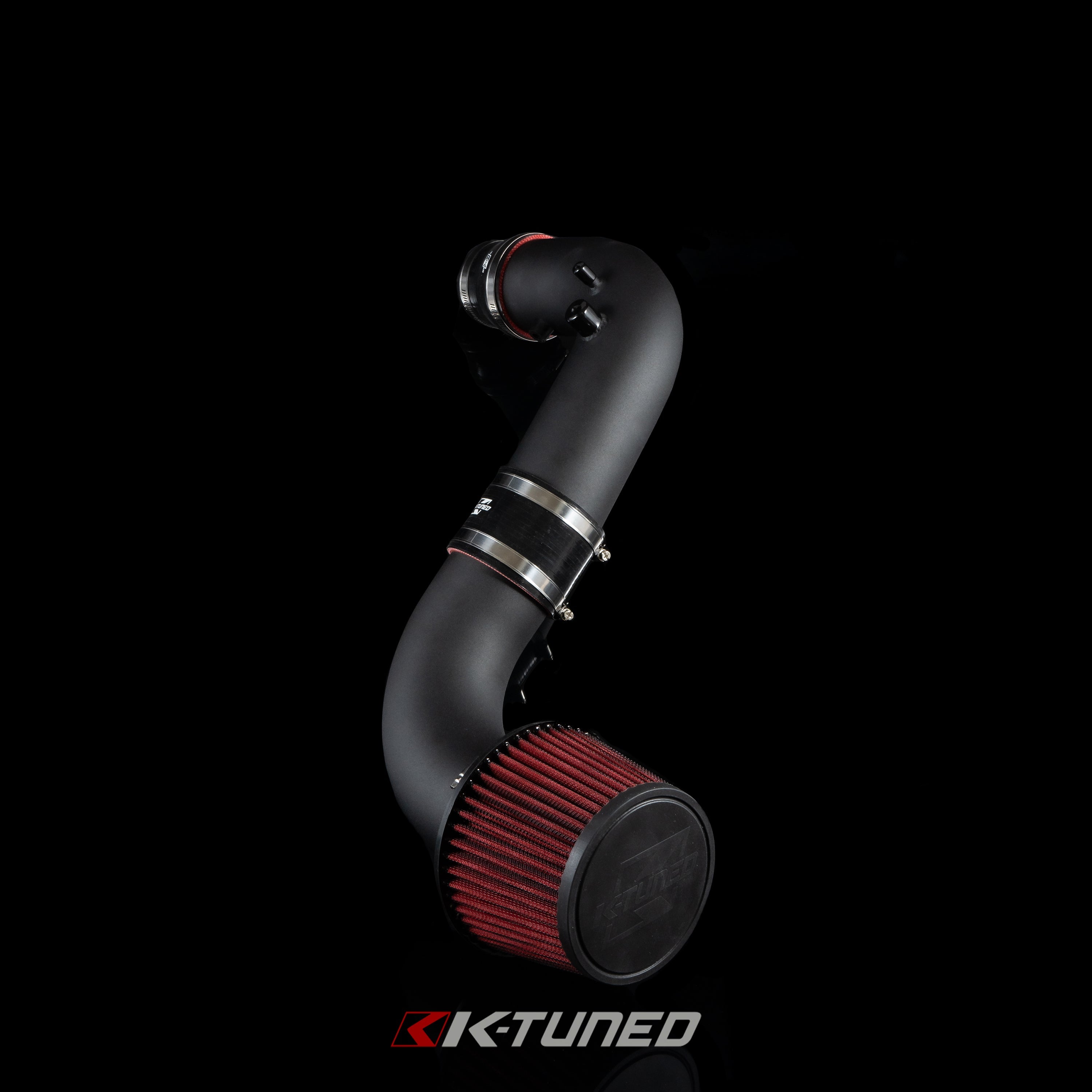 K-Tuned K-Swap Cold Air Intake - 3.5 Intake / Velocity stack w/filter β K-Tuned for Honda K-Series (KTD-CAV-35B)