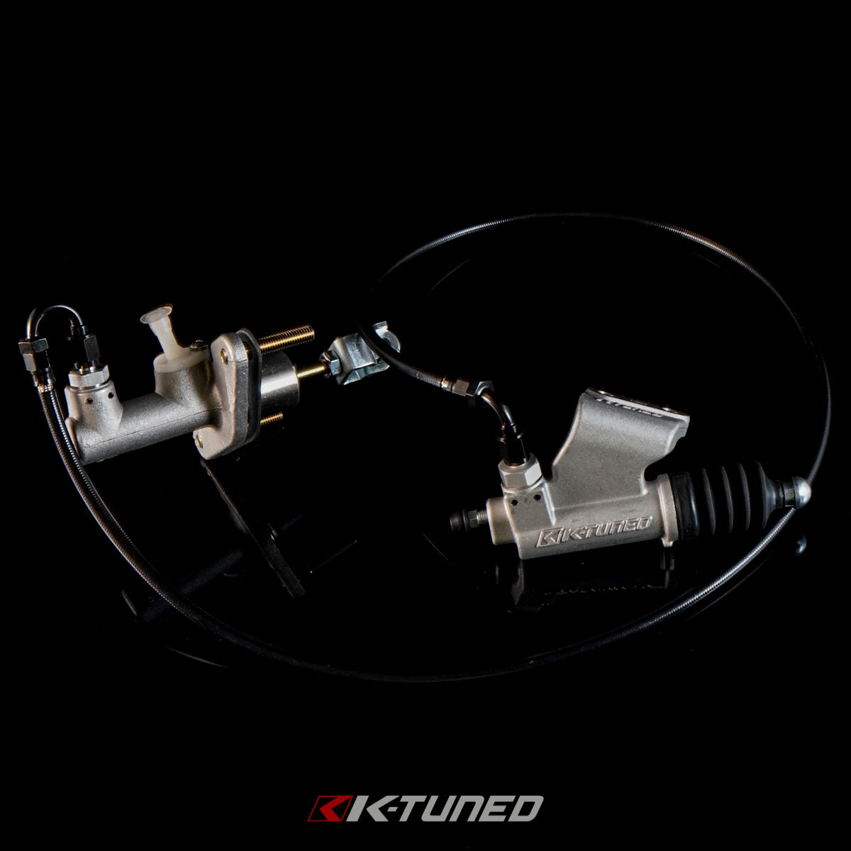 K-Tuned Complete Clutch Master Cylinder and Slave Kit Honda K-Series – K-Tuned for Honda K-Series (KTD-CLK-KMS)