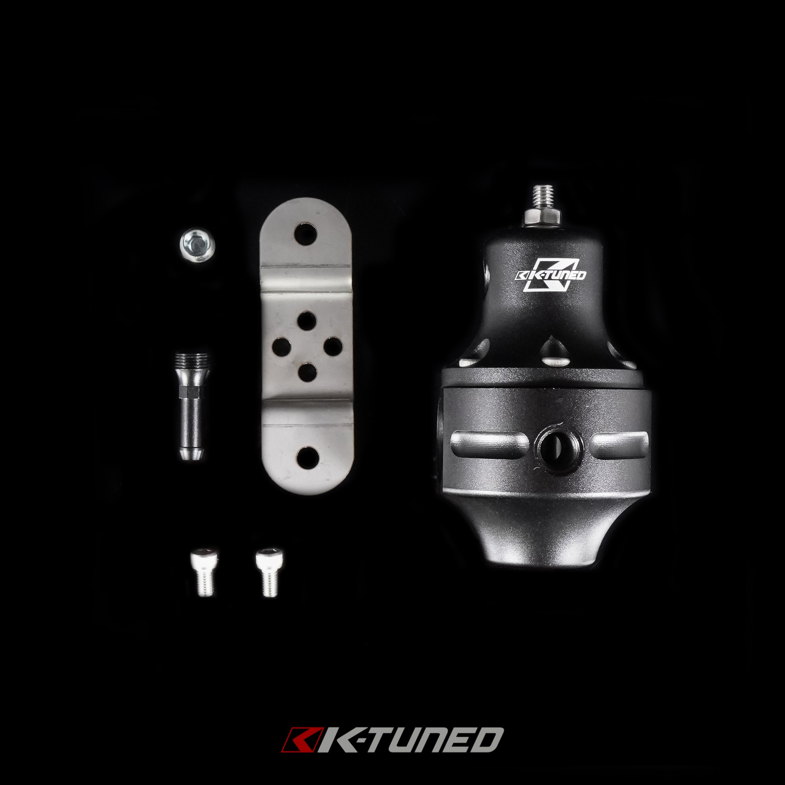K-Tuned 8AN HP Fuel Pressure Regulator (FPR)  - Yes add fitting and gauge – K-Tuned for Honda K-Series (KTD-FPR-08K)