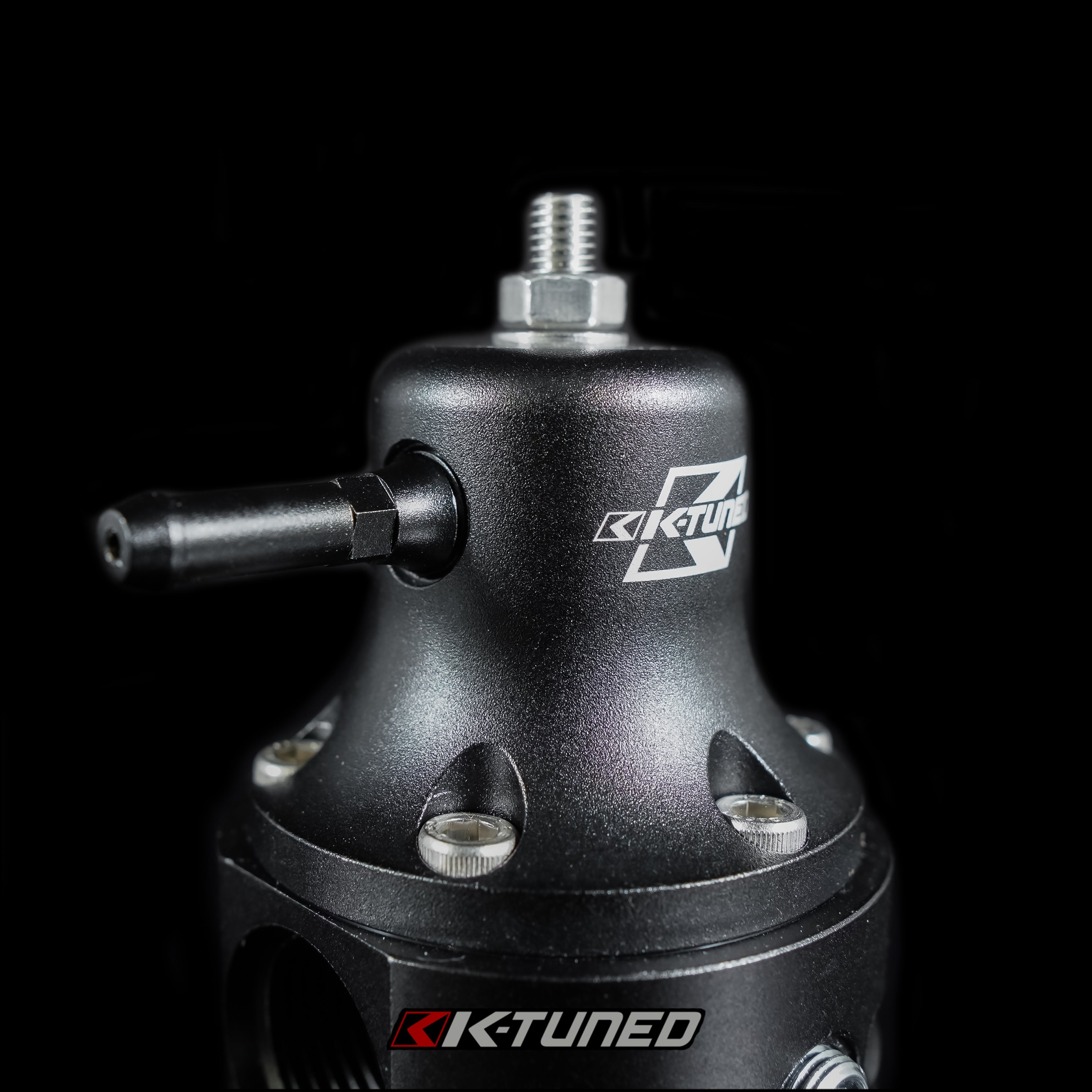 K-Tuned 8AN HP Fuel Pressure Regulator (FPR) - Yes add fitting and gauge β K-Tuned for Honda K-Series (KTD-FPR-08K)