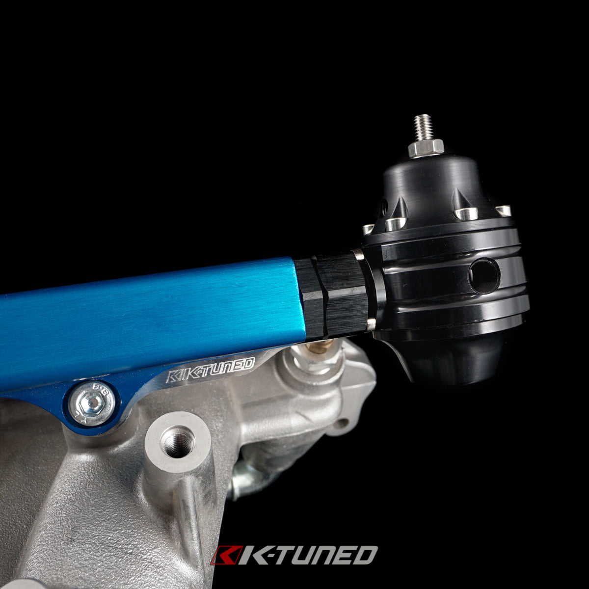 K-Tuned FPR Bracket For K-Tuned Fuel Rail – K-Tuned for Honda K-Series (KTD-FPR-KFR)