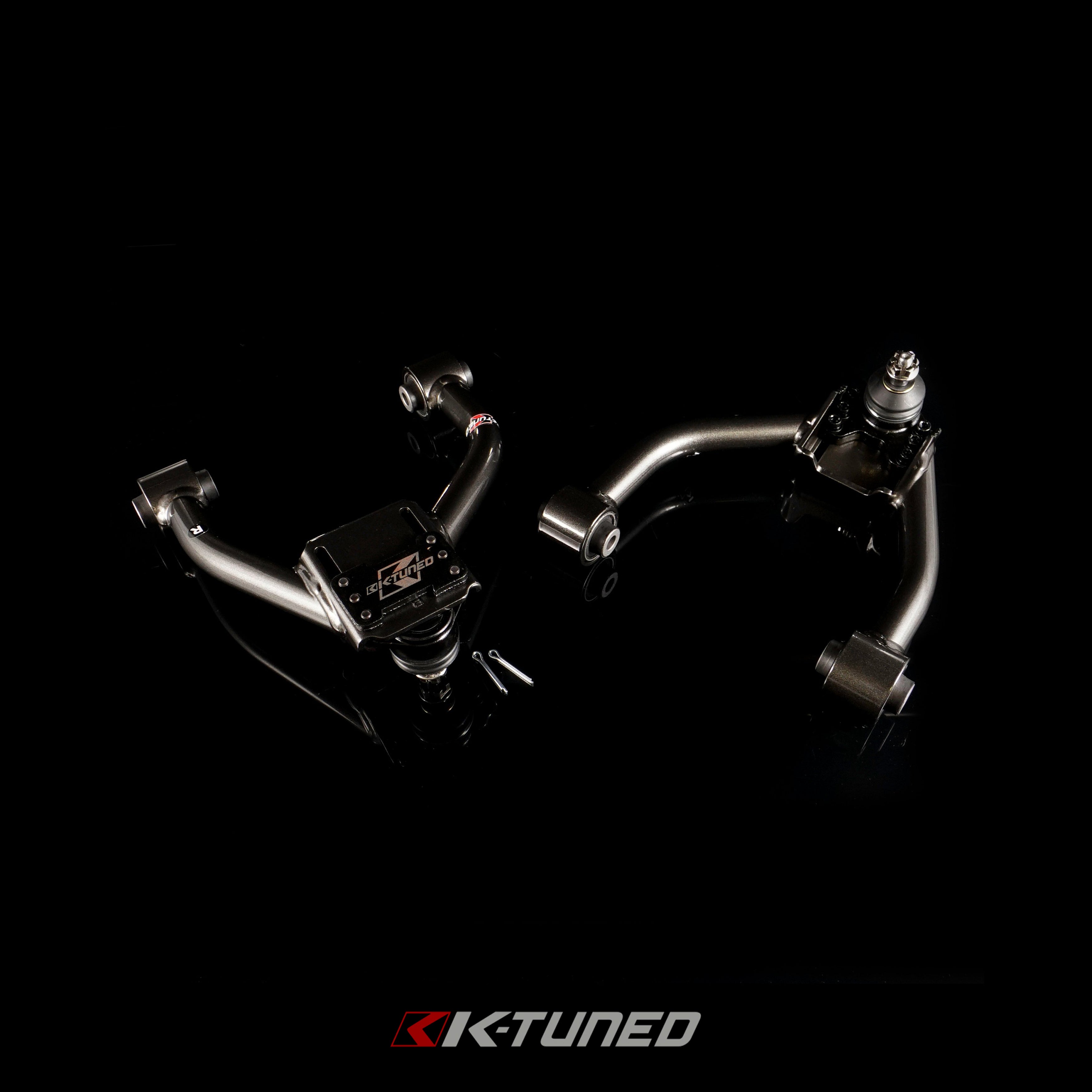 K-Tuned Front Camber Kit (UCA) Honda Accord 08-12  - Hardened Rubber Bushing – K-Tuned for Honda K-Series (KTD-FUR-AC8)