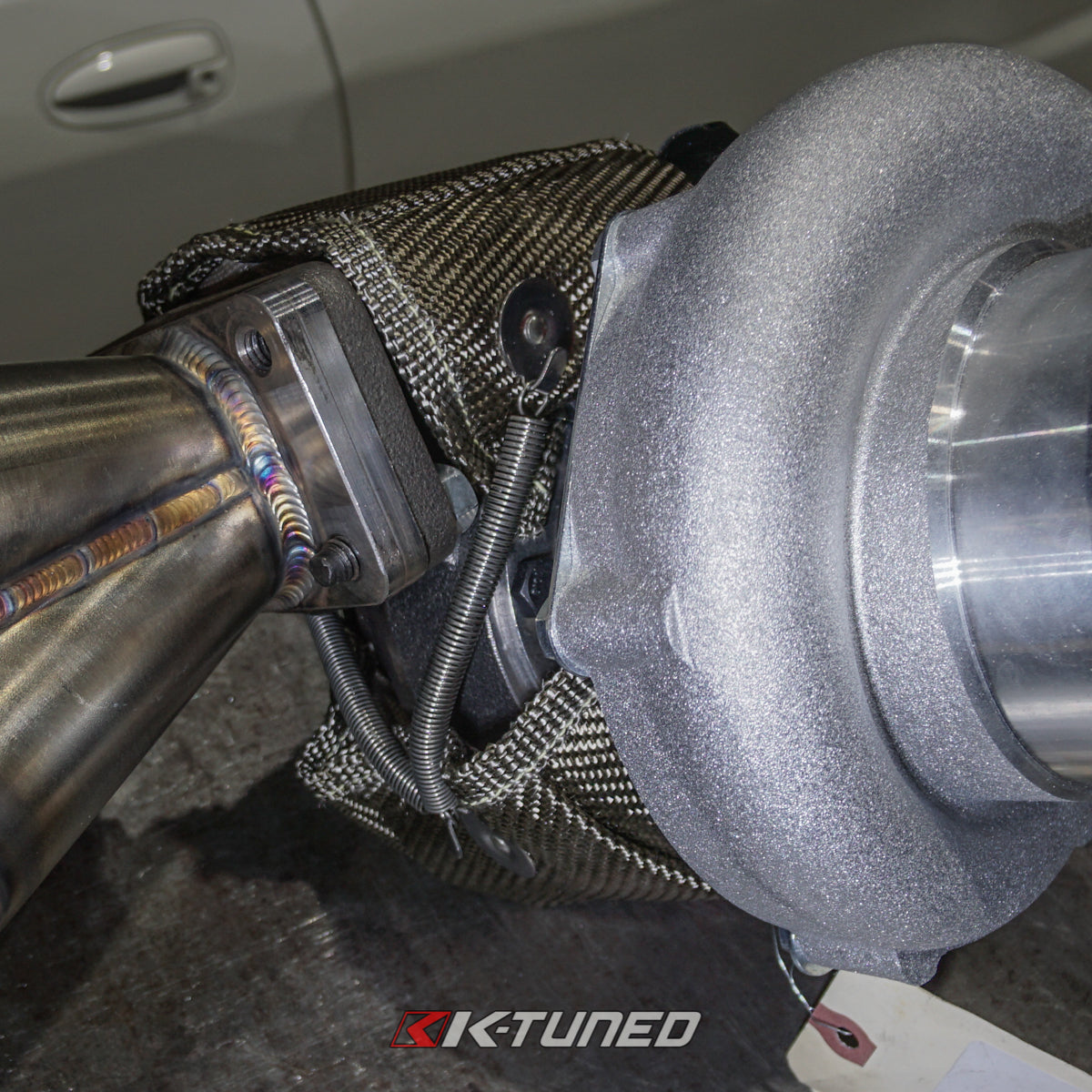 K-Tuned Turbo Blanket - T25 (Typically OEM Turbochargers) β K-Tuned for Honda K-Series (KTD-HTB-T25)