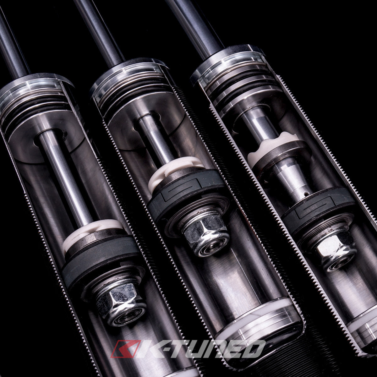 K-Tuned K1 Street Coilovers Honda Prelude 92-01 – K-Tuned for Honda K-Series (KTD-K1R-BB)