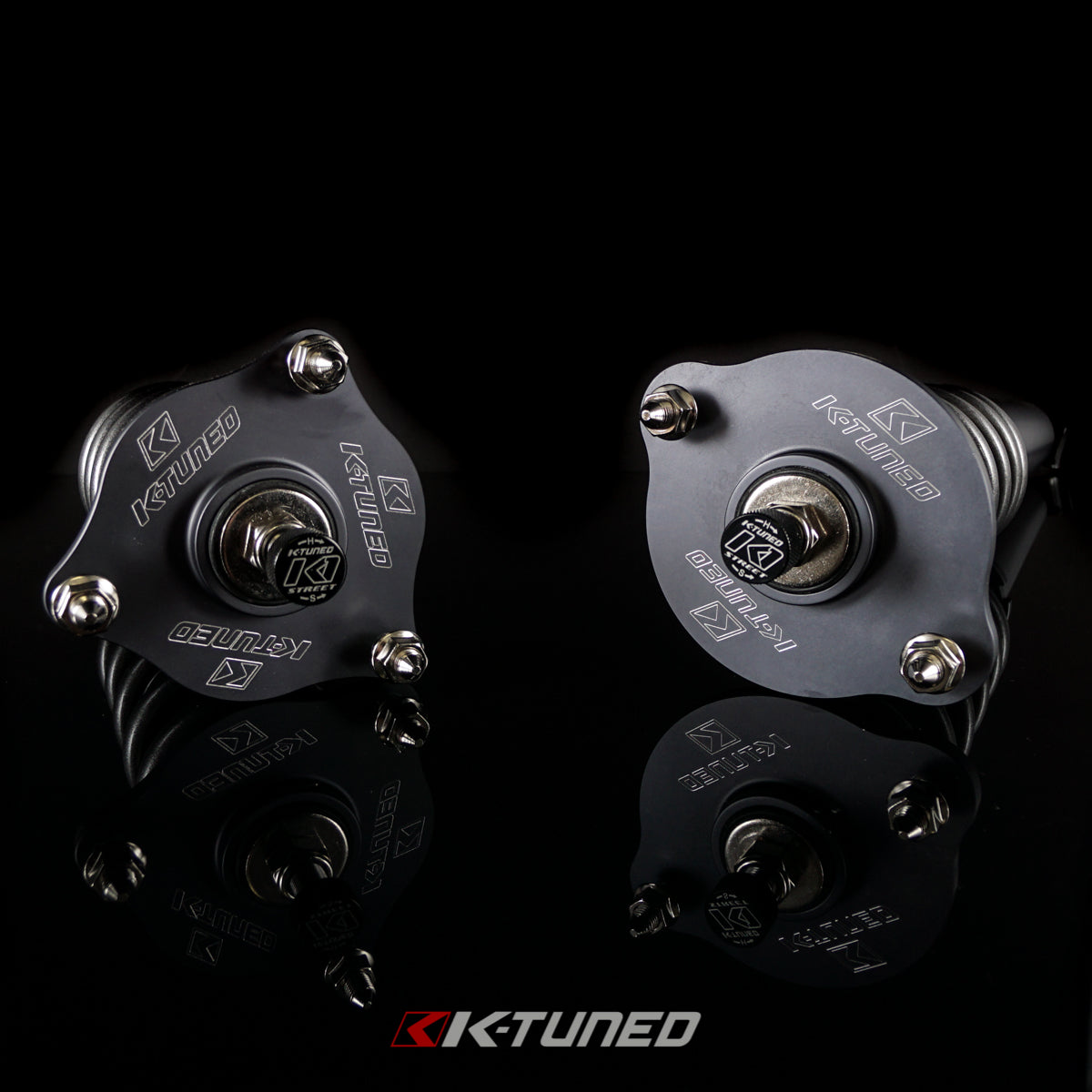 K-Tuned K1 Street Coilovers Honda Prelude 92-01 β K-Tuned for Honda K-Series (KTD-K1R-BB)