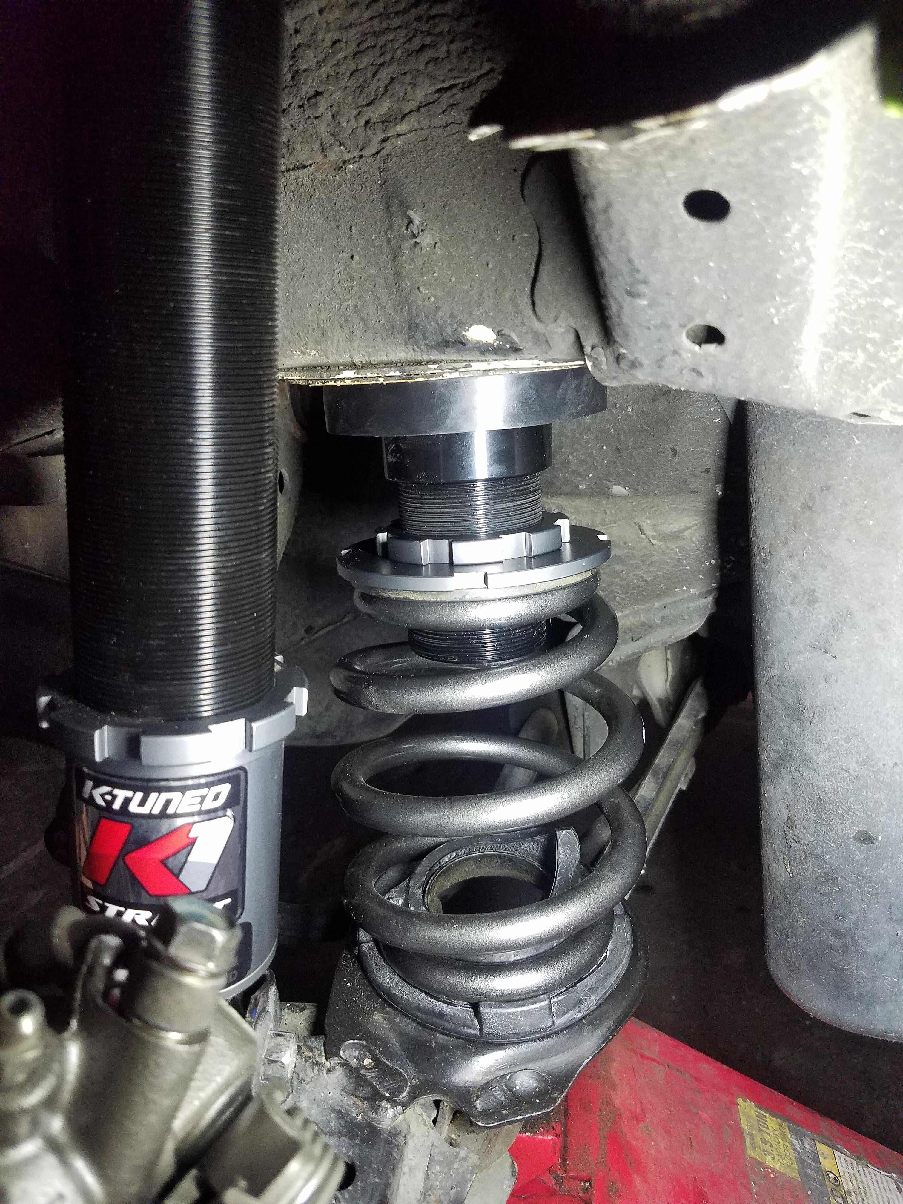 K-Tuned K1 Street Coilovers 12-13 Civic Si 12-15 base Civic (9th Gen) β K-Tuned for Honda K-Series (KTD-K1R-FG4)