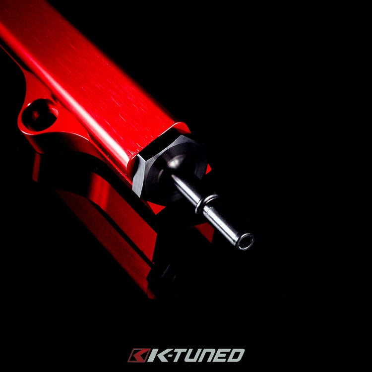 K-Tuned Fuel Rail Kit Honda Civic EP3 FN2 Integra DC2 K-Series - Yes please add center mount gauge. / Red Fuel Rail β K-Tuned for Honda K-Series (KTD-KRR-G30)