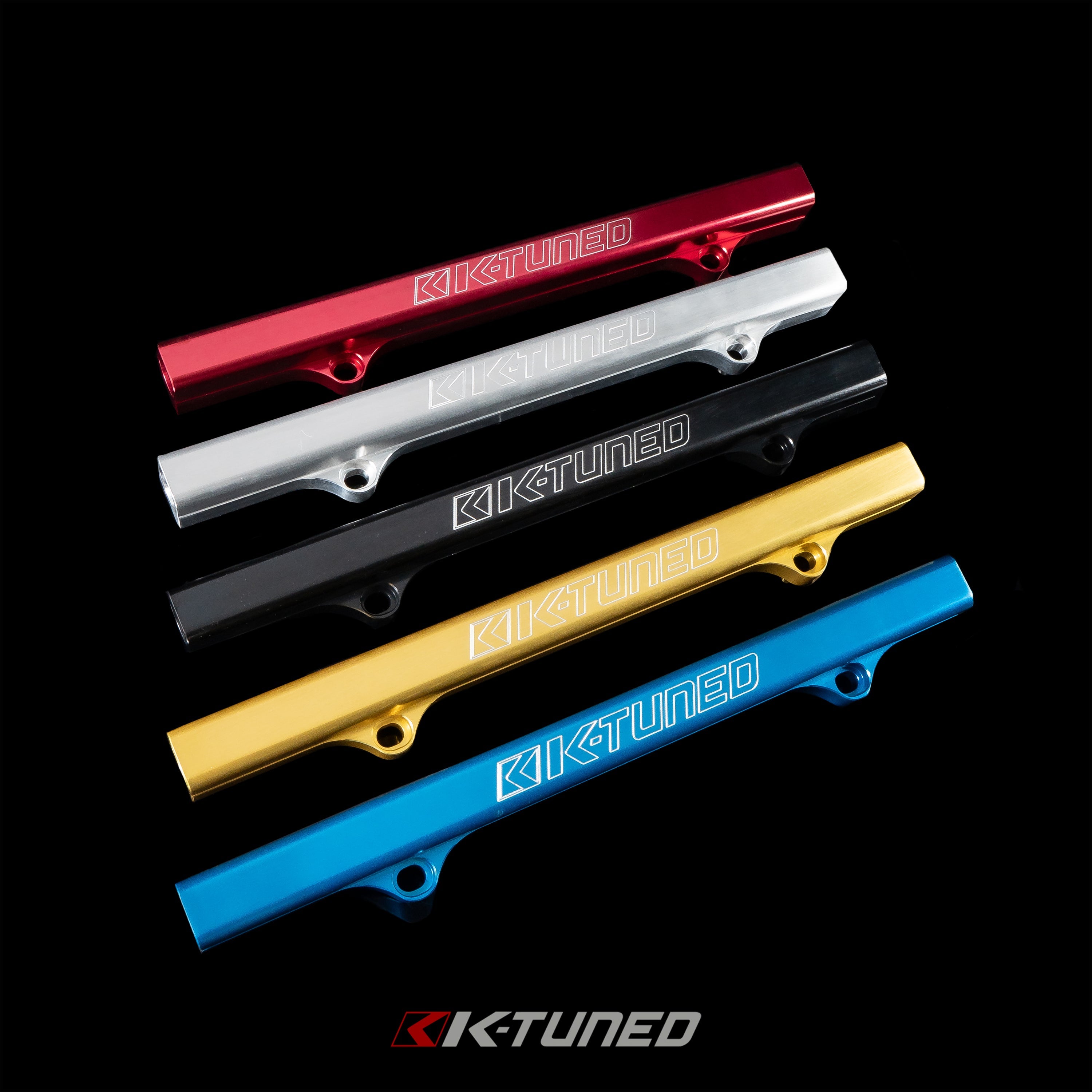 K-Tuned Fuel Rail Kit Honda Civic EP3 FN2 Integra DC2 K-Series  - Yes please add center mount gauge. / Brushed Fuel Rail – K-Tuned for Honda K-Series (KTD-KRS-G30)