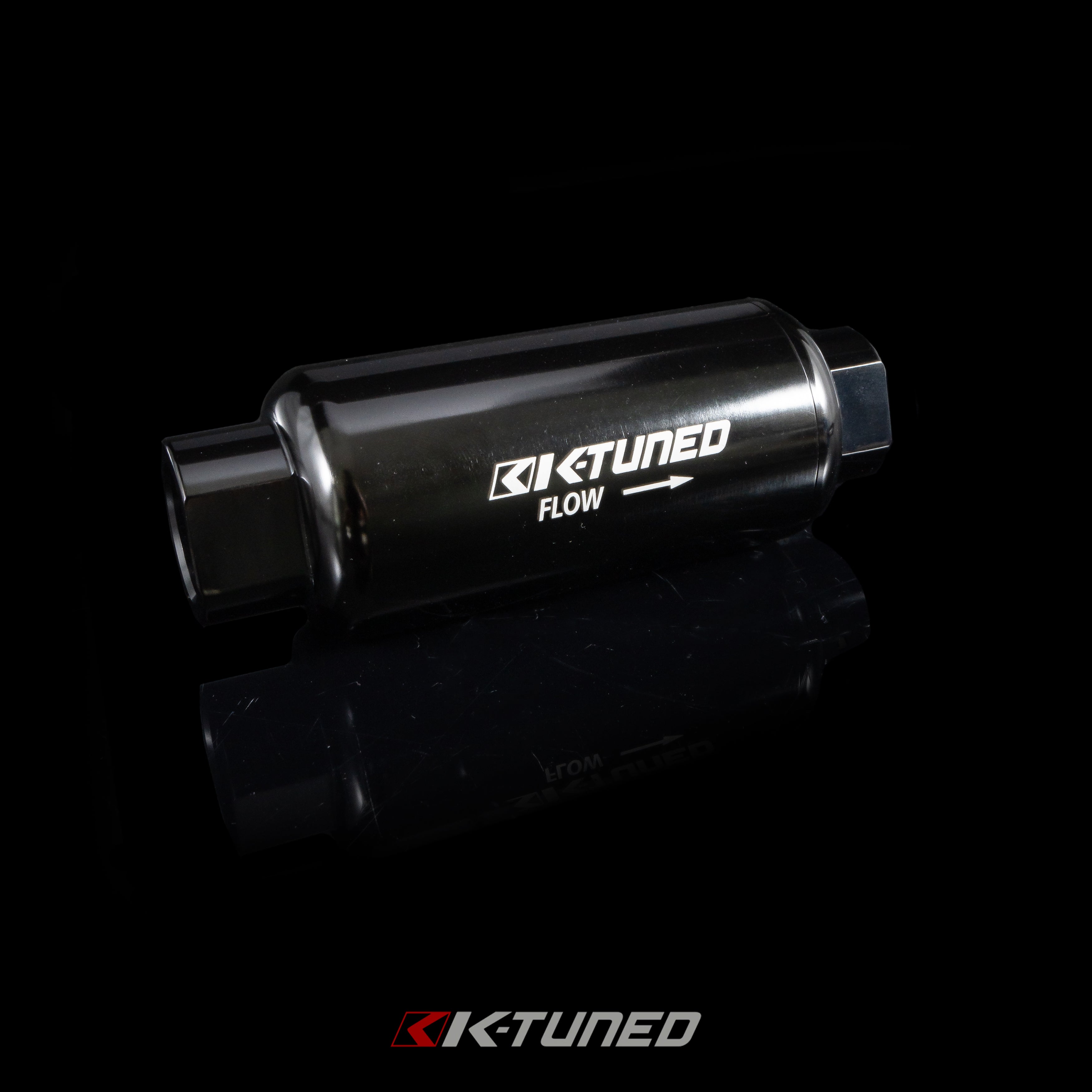 K-Tuned High-Flow Fuel Filters - '-10AN inlet/outlet β K-Tuned for Honda K-Series (KTD-MFF-010)