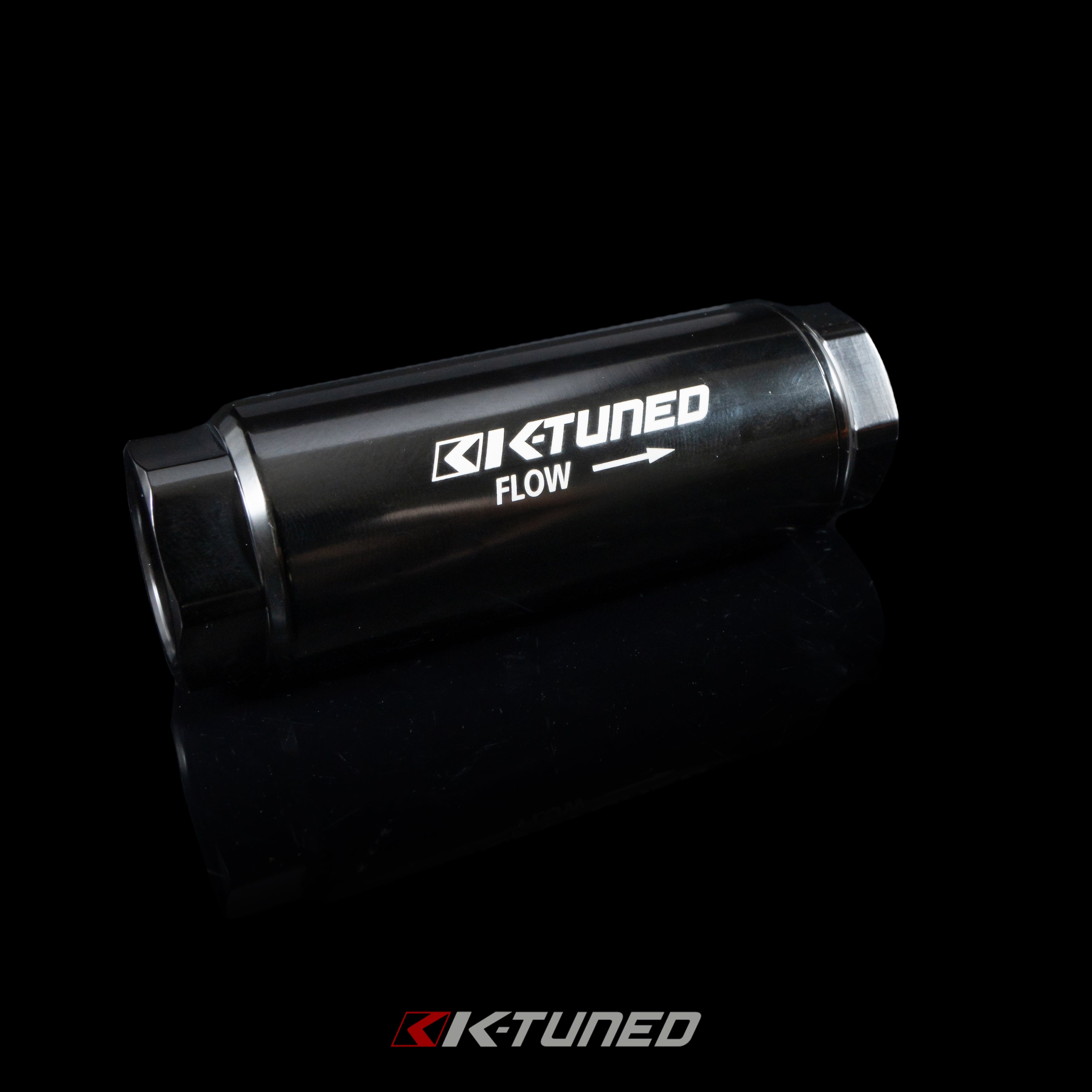 K-Tuned High-Flow Fuel Filters - '-10AN inlet/outlet β K-Tuned for Honda K-Series (KTD-MFF-010)